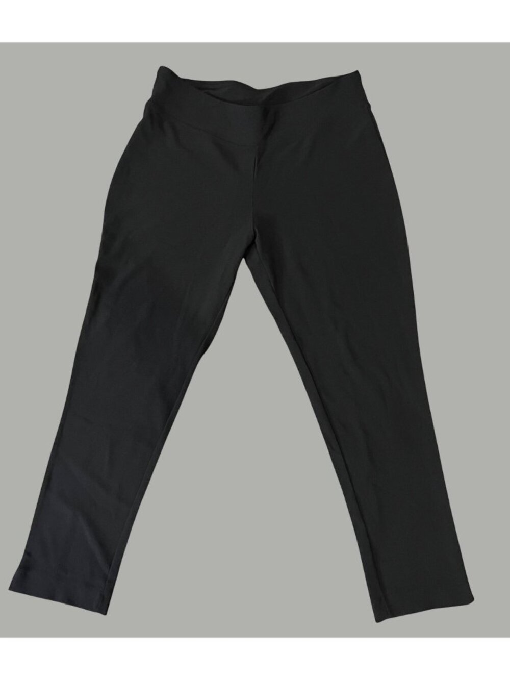 High-Waisted Black Stretch Leggings Full-Length Comfortable Fit Ideal For Casual